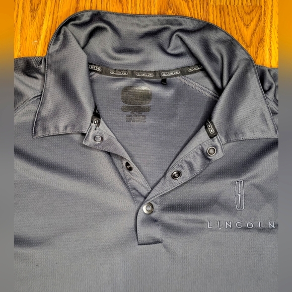 OGIO Performance Polo Shirt – Lincoln Logo | Men's Size Xl A96 - Picture 1 of 4